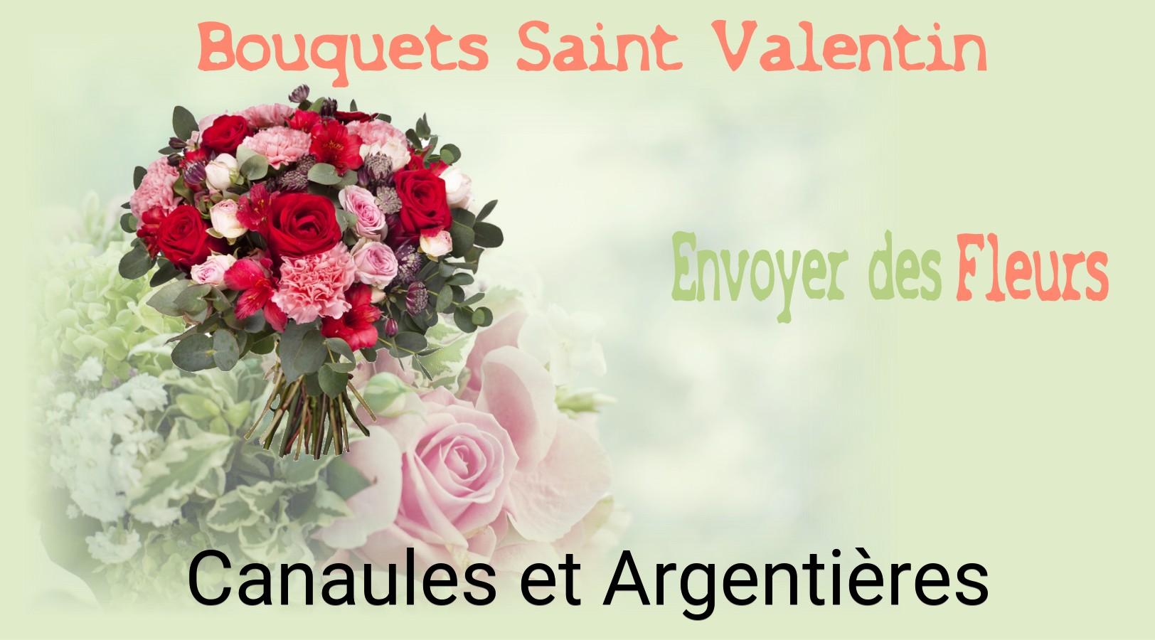 Roses de Saint-Valentin livrées à Canaules-et-Argentières